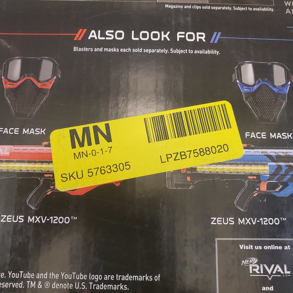 NERF RIVAL BATTLE REFILL 40X HIGH IMPACT ROUNDS - Picture 2 of 4